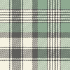 Plaid pattern seamless spring in grey, green, off white. Textured striped tartan check plaid graphic for scarf, blanket, throw, duvet cover, other trendy everyday casual fashion textile print.