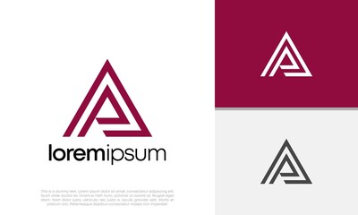 Initial A logo design. Initial Letter Logo.