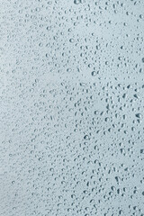 water drops on the window