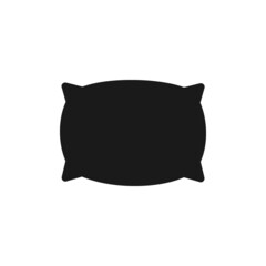 Pillow vector icon