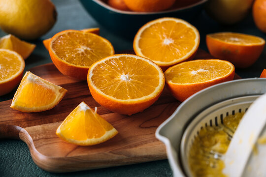 Fresh oranges