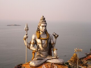Shiva Figur in Murudeshwara Südindien
