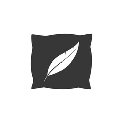 pillow icon, web design element