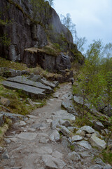 Enroute to the Pulpit rock