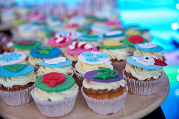 cupcakes with sprinkles