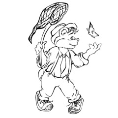 for children's books illustration, characters