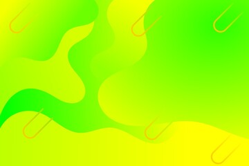 Fototapeta na wymiar Nice abstract fluid background with yellow green color