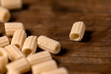 composition of uncooked ditalini italian pasta