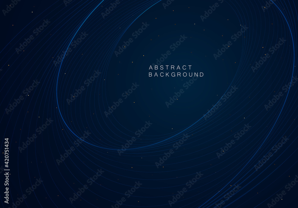 Poster abstract geometric background with dynamic wave vector illustration template for design.