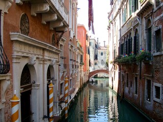 Obraz na płótnie Canvas Backwater of Venice