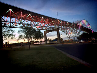 Corpus Christi Harbor Bridge. Corpus Christi, Texas, USA.