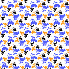 seamless pattern with flowers
