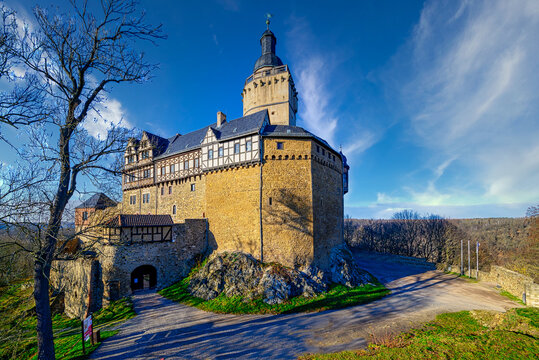 Falkenstein Castle in Falkenstein, Germany