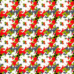 seamless pattern with flowers