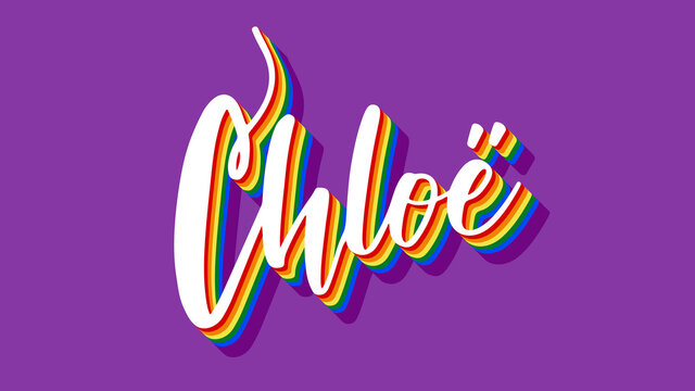 Chloe Umlaut LGBT Pride Parade Flag