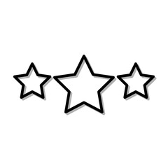 star icon. simple flat vector illustration eps10 isolated on white background