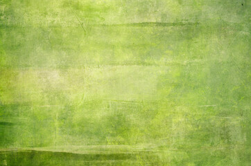Green abstract painting background