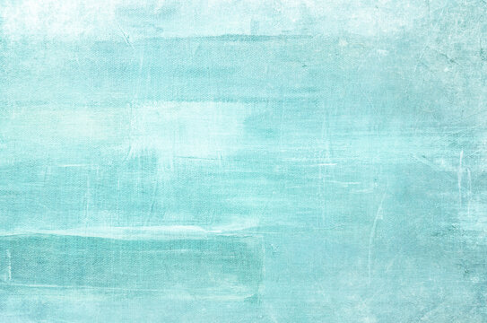 Pale blue abstract painting background