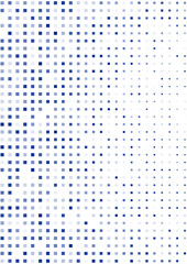 Abstract dotted vector background. Halftone effect. Abstract square design element. Vector