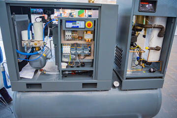 Air Screw Compressor. Versatile compressed air generator for enterprises