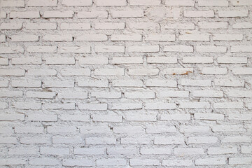 white brick wall pattern gray color of modern style