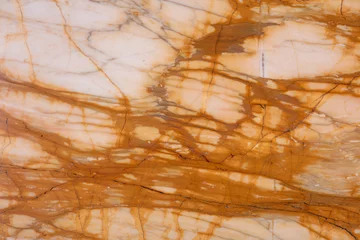 Wandaufkleber Neuer natürlicher Marmorhintergrund in hellbraunem Ton. © Dmytro Synelnychenko