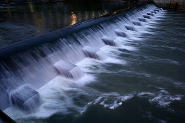Waterfall in the park