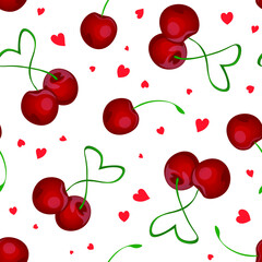 cherry seamless pattern