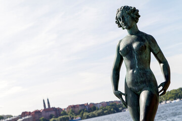 Ciudad de Estocolmo o Stockholme en el pais de Suecia o Sweden