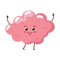cute organ brain