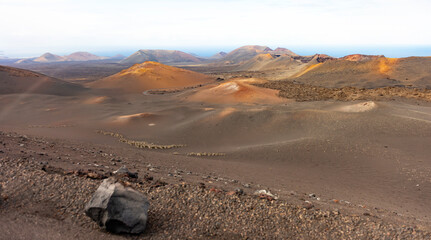 Volcanoes of Lanzarote, Canary Islands, Spain