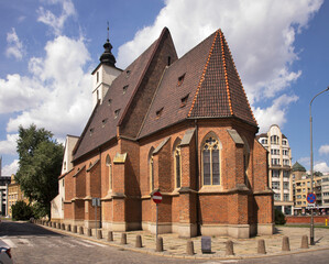Church of St. Christopher in Wroclaw. Poland