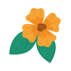 yellow flower icon