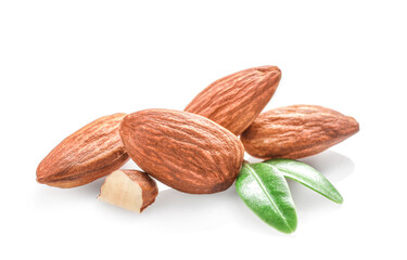 Tasty and nutritious almond nuts