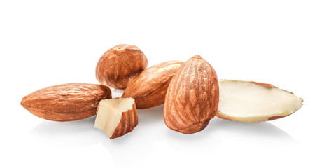Tasty and nutritious almond nuts