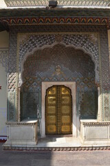 Beautiful a Structures Monuments Gardens with Flowers in Rajasthan