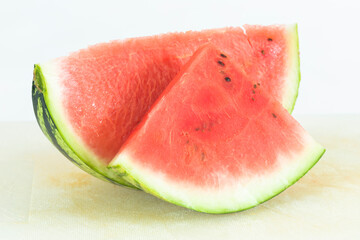 Watermelon slices or water melon wedges