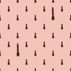 Patterns on a pink background. Chess pieces.