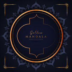  Ornamental luxury mandala background with golden arabesque pattern arabic islamic east style.decorative mandala design