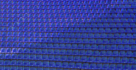 Fototapeta premium Seating on the stadium before the start of the game
