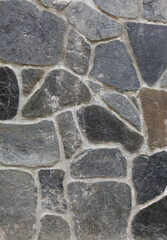 stone wall texture for a background - different tones of gray, black and brown