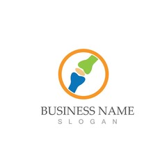 bone logo vector template