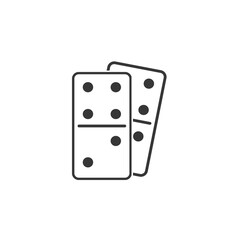 domino icon. domino