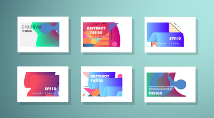 Template brochures, flyers, business presentations. Modern flat line style.