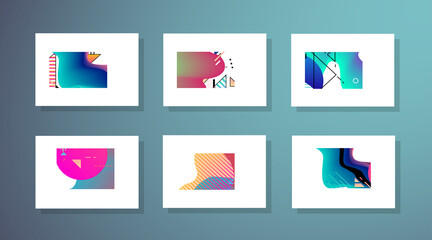 Template brochures, flyers, business presentations. Modern flat line style.