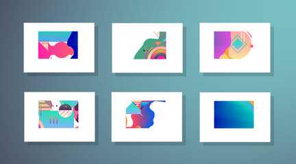 Template brochures, flyers, business presentations. Modern flat line style.