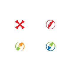 bone logo vector template