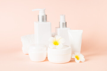 Natural cosmetic product. Skincare concept.