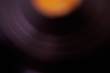 Blurred old vinyl record