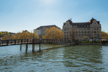 City center of Lucerne, Switzerland